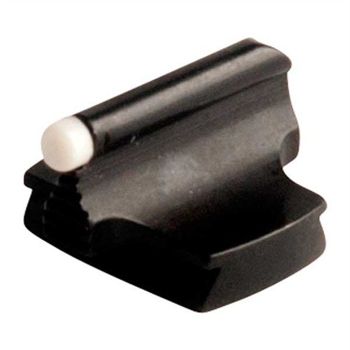 Las miras frontales de acero de Marble Arms son precisas, con un diseño elegante y acabado azul, perfectas para rifles con o sin base de rampa.