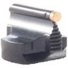 Descubre la precisión de las miras frontales de acero azuladas para rifles, ideales para cañones con corte en dovetail, disponibles en varios tipos de perlas.
