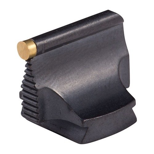 Las miras frontales de acero de Marble Arms son precisas y elegantes, ideales para rifles con corte en la boca del cañón, disponibles en varios tipos de perlas.