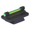 Mejora tu puntería con la mira RIFLE FIBER OPTIC GLOW 31-MR, fabricada en acero, con diseño contorneado y varilla óptica verde para una visibilidad superior.