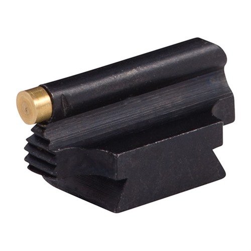 Descubre la mira delantera RAMP MOUNTED de MARBLE ARMS, hecha de acero, con diseño contorneado y disponible en diferentes tipos de perlas para una precisión excepcional.