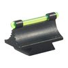 Mejora tu puntería con la mira frontal RIFLE FIBER OPTIC GLOW 41-MR, hecha de acero, con acabado azul y varilla óptica brillante en verde o naranja.