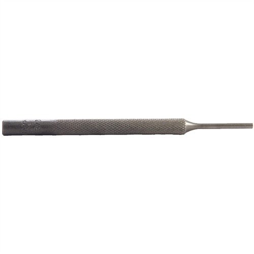 Los SINGLE PIN PUNCHES de MAYHEW STEEL son ideales para reemplazos, fabricados en acero de herramienta con cuerpo estriado que evita que se atasquen en agujeros profundos.