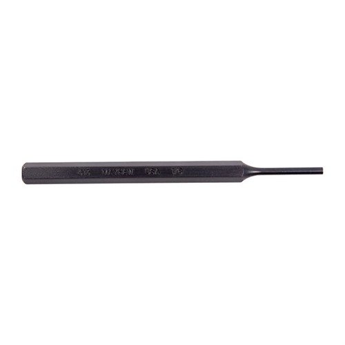 Los SINGLE PIN PUNCHES de MAYHEW STEEL son ideales para reemplazar kits o comprar individualmente; fabricados en acero de herramienta, son duraderos y eficientes.