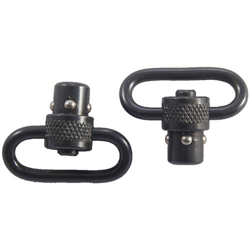 El UNCLE MIKE'S QUICK DETACH 100 ofrece un sistema de montaje seguro y fácil de usar para casi cualquier rifle de cerrojo, sin tornillos y con base plana.