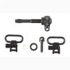 Los QUICK DETACH SWIVELS de UNCLE MIKES ofrecen un sistema de liberación rápida y bloqueo positivo, ideales para cañones y tubos de cargador.