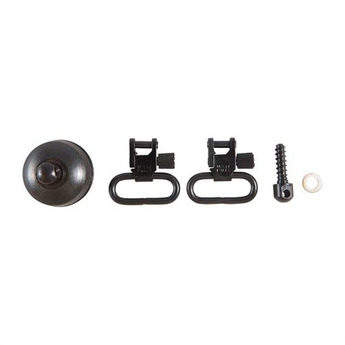 Añade swivels a tu escopeta Rem 870 sin modificarla. Incluye un tapón de magazine con soporte, tornillos y swivels QD para una instalación rápida.