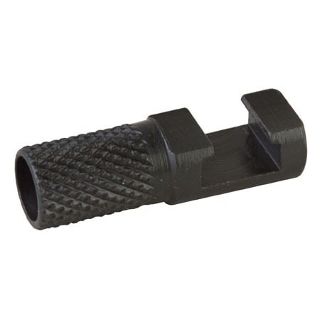 La extensión de martillo 2450 de Uncle Mikes ofrece un agarre seguro para rifles de martillo externo, fácil de instalar y compatible con varios modelos.