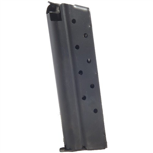 Los cargadores 1911 de METALFORM son robustos, de acero al carbono y acero inoxidable, con alimentación confiable y base desmontable para fácil limpieza.