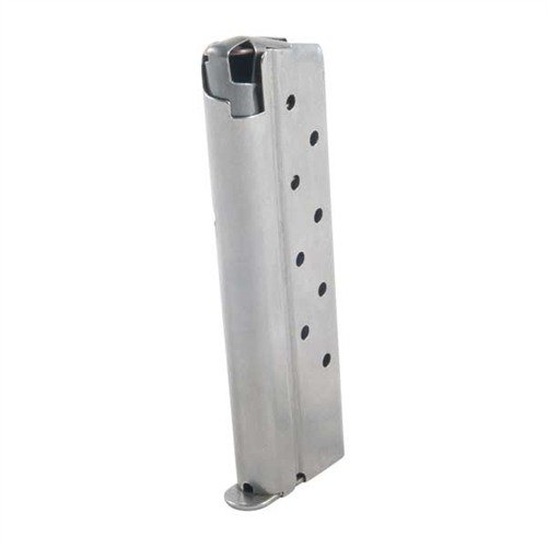 Consigue un cargador de alta calidad para tu 1911, fabricado en acero inoxidable, con alimentación confiable y capacidad para 8 balas. ¡Perfecto para cualquier situación!
