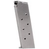 Descubre los cargadores robustos y de alta calidad para pistolas 1911, fabricados en acero blued o inoxidable, con alimentación positiva y opciones de capacidad aumentada.