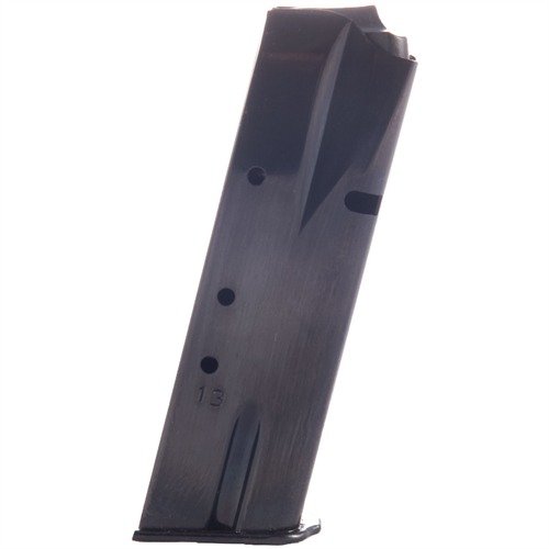 Los cargadores BROWNING HI-POWER 9MM de MEC-GAR son duraderos, fabricados en acero al carbono y sin costuras, ideales para tu pistola y con capacidad de 13 rnd.