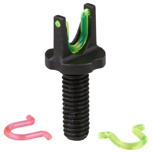 Mejora tu puntería con el AR-15 FIBER OPTIC FRONT SIGHT de HIVIZ, que ofrece un punto brillante y ajustable, perfecto para cualquier condición de luz.