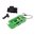 HIVIZ FRONT & ADJUSTABLE REAR SIGHT SET S&W M&P