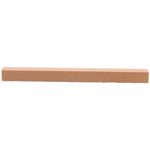 La piedra INDIA de 6" es ideal para eliminar rebabas y mejorar el acabado de las piezas, logrando un disparo más suave y preciso. ¡Perfecta para armeros!