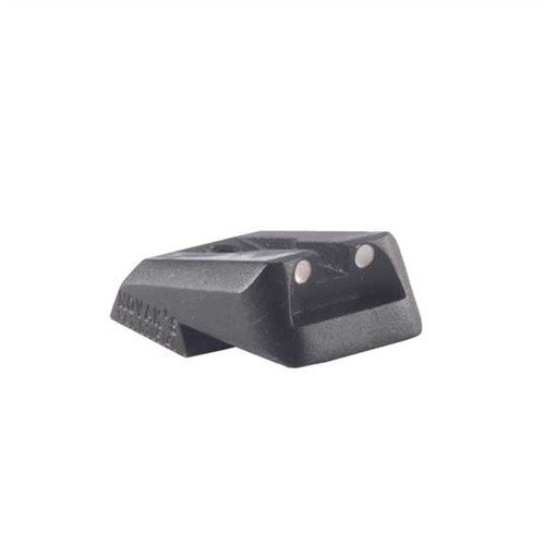 Las miras traseras Novak 1911 ofrecen un diseño de competición con un notche amplio para una adquisición de objetivo más rápida y precisa, ¡perfectas para tus disparos!