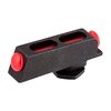 Las miras frontales de fibra óptica NOVAK para GLOCK® son de acero, fáciles de instalar y te ayudan a encontrar el objetivo rápidamente en cualquier condición de luz.