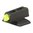 NOVAK MEGA DOT FIBER OPTIC FRONT SIGHT GREEN