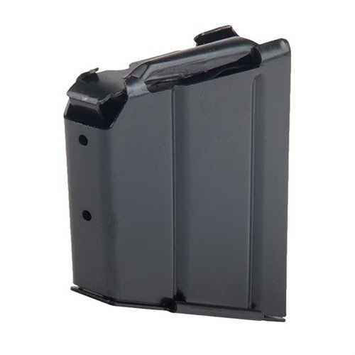 Reemplaza tu cargador desgastado con este robusto cargador de acero blued de 10 tiros para el Enfield No. 4, ideal para que tu rifle vuelva a funcionar.