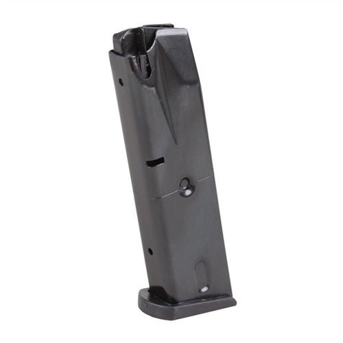 Los cargadores BERETTA 92 de 10 RDS son duraderos, fabricados en EE.UU., con cuerpos de acero y resortes de chrome silicon que resisten el desgaste con el tiempo.