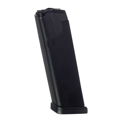 Consigue capacidad mejorada con los cargadores de polímero PRO MAG para Glock 17/19/26, duraderos y fabricados en EE. UU. ¡Perfectos para tus pistolas 9mm!