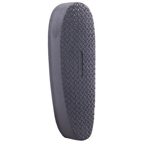 El pad de recoil D750B de Pachmayr absorbe el retroceso de tu rifle con su goma Decelerator y diseño clásico en negro, ideal para mejorar tu experiencia de tiro.