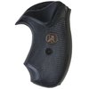 Las COMPAC GRIPS de PACHMAYR ofrecen un agarre antideslizante en todas las condiciones, absorben el retroceso y tienen un diseño moldeado para mayor seguridad.