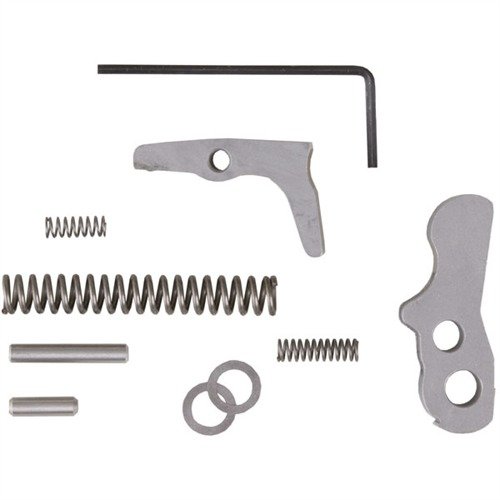 Mejora tu RUGER® 10/22® con este kit fácil de instalar que elimina el pre-travel, ofreciendo un disparo limpio y suave con ajuste personalizable.