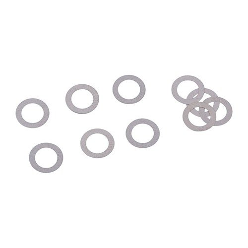 Elimina fácilmente el exceso de juego en el cilindro y yugo con estos rodamientos de acero inoxidable, perfectos para reconstruir o personalizar tus armas.
