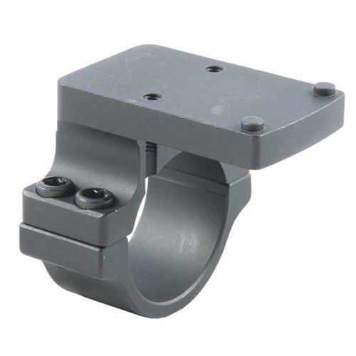 El RMR Sight Scope Mount de Precision Reflex te permite montar un visor Trijicon RMR en tubos de 30mm, facilitando la transición entre disparos a larga y corta distancia.