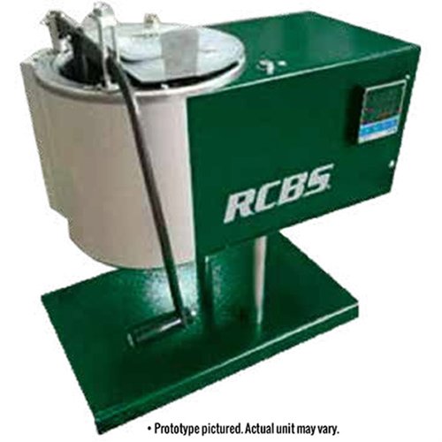 El horno RCBS Pro-Melt-2™ ofrece fusión sin problemas, control de temperatura digital, y un dispensador inferior para moldear hasta 25 lb de balas de alta calidad.