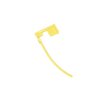 La bandera de seguridad AR-15 en color amarillo es resistente, indica un arma segura y es ideal para competiciones DCM/NRA, ¡muestra la bandera!