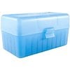 La caja de municiones FLIP TOP de MTM CASE-GARD es indestructible, con bisagra mecánica de 25 años y cierre Snap-Lock para proteger tu munición.