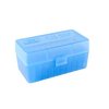 La caja de municiones FLIP TOP de MTM CASE-GARD es resistente, con bisagra mecánica de 25 años, cierre Snap-Lock y acabado texturizado para mejor agarre.