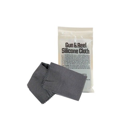La B/C Silicone cloth de Birchwood Casey es una tela de 100% algodón con silicona pura que elimina el polvo y las huellas, dejando una película protectora brillante.