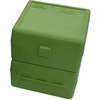 Las cajas de munición MTM CASE-GARD son indestructibles, con bisagra mecánica de 25 años, cierre Snap-Lock y etiqueta para cargar datos. ¡Perfectas para tus disparos!