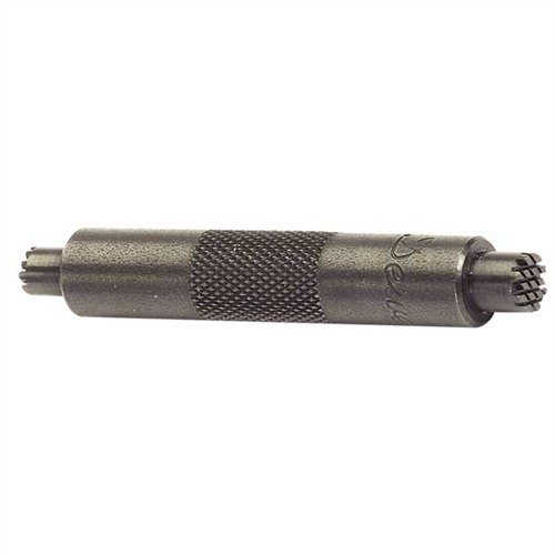 El Crocogator es una herramienta de limpieza compacta y efectiva para tus primer pockets, con dientes estriados que eliminan carbono sin dañar el brass.