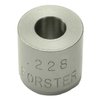 Los bushings de Forster son ideales para usar con los Bushing Bump Dies Precision Plus, ofrecen un acabado ultra suave y son duraderos gracias a su tratamiento criogénico.