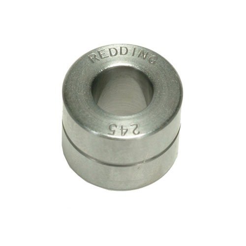 Los bushings de acero tratados térmicamente de Redding tienen dureza Rc 60-62, facilitando el esfuerzo de dimensionamiento y disponibles en varias medidas.