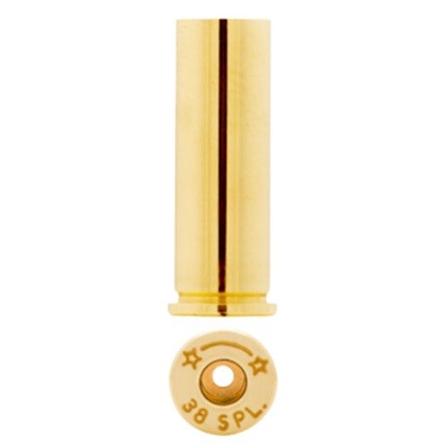 La calidad de Starline Brass garantiza un rendimiento superior en tus disparos. Cada bolsa contiene 100 piezas de 38 SPECIAL BRASS, ideales para tiradores exigentes.