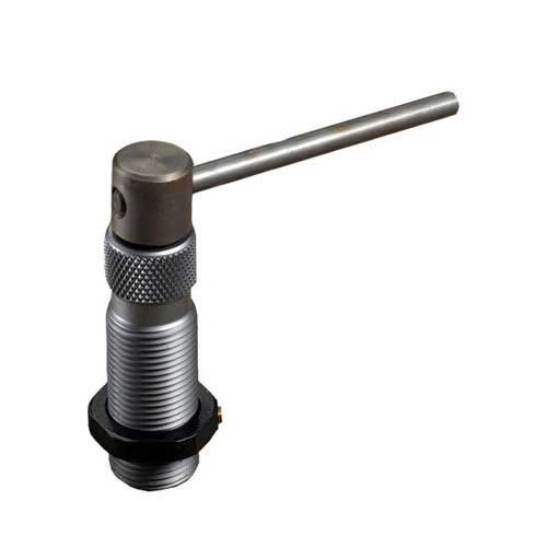 El desarmador de balas RCBS permite extraer balas de .17 a .50 con collets específicos, sin dañar las balas, y es compatible con prensas de recarga 7/8-14.