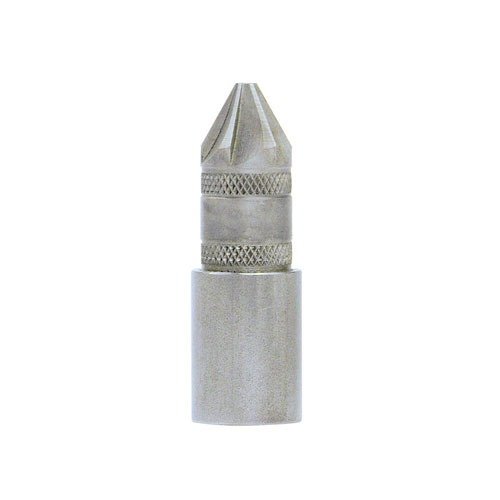 El herramienta de chamfer y deburring .50 BMG de L.E. Wilson es doble cara, ideal para desbarbar y biselar bocas de cartuchos con precisión.