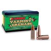 Las Varmint Grenade de Barnes son balas sin plomo que explotan al impacto, ideales para cazar roedores, con un núcleo frangible que reduce rebotes.