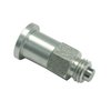 El Bolt Stop de Sinclair está diseñado para acciones Remington, con retorno por resorte y fácil instalación en un agujero de 5/16" a 24. Disponible en plata.