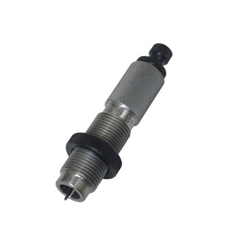 Los FULL LENGTH SIZING DIES de REDDING ajustan toda la longitud de tu cartucho, incluyendo el cuello y el cuerpo, y vienen con un decapping assembly y expander ball.