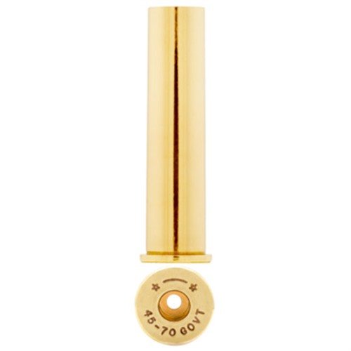 La munición 45-70 GOVERNMENT BRASS de STARLINE es ideal para tiradores serios, ofreciendo calidad superior en cada bolsa de 100 piezas.