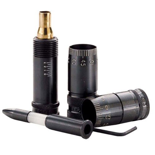 Con el PRECISION MIC de RCBS, ajusta tus dies de tamaño y controla el retroceso del hombro con precisión, ¡incluye herramienta para la profundidad de asiento!