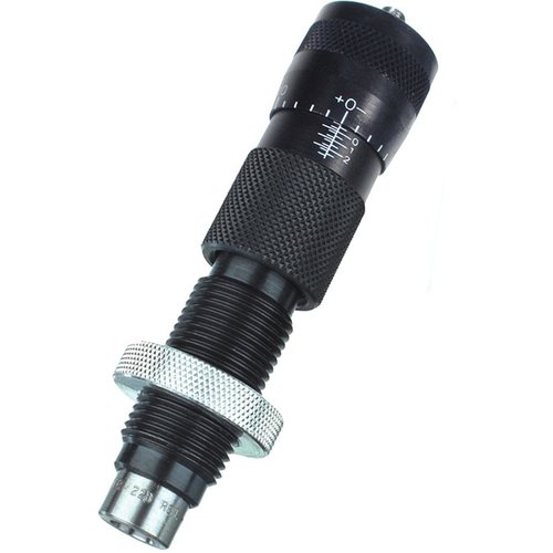 Los dies Forster Ultra™ ofrecen ajuste micrométrico preciso para la profundidad de asiento de balas, garantizando rondas concéntricas y fácil ajuste entre balas.