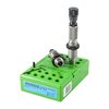 El set de dies Redding Type S Match Bushing te permite un sizing completo con control preciso del cuello y un die de asientos que elimina problemas de concentricidad.