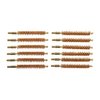 Consigue el paquete de 12 cepillos de bronce para rifles de 8mm, ideales para limpiar tu cañón con eficacia y durabilidad. ¡Perfectos para cualquier aficionado!